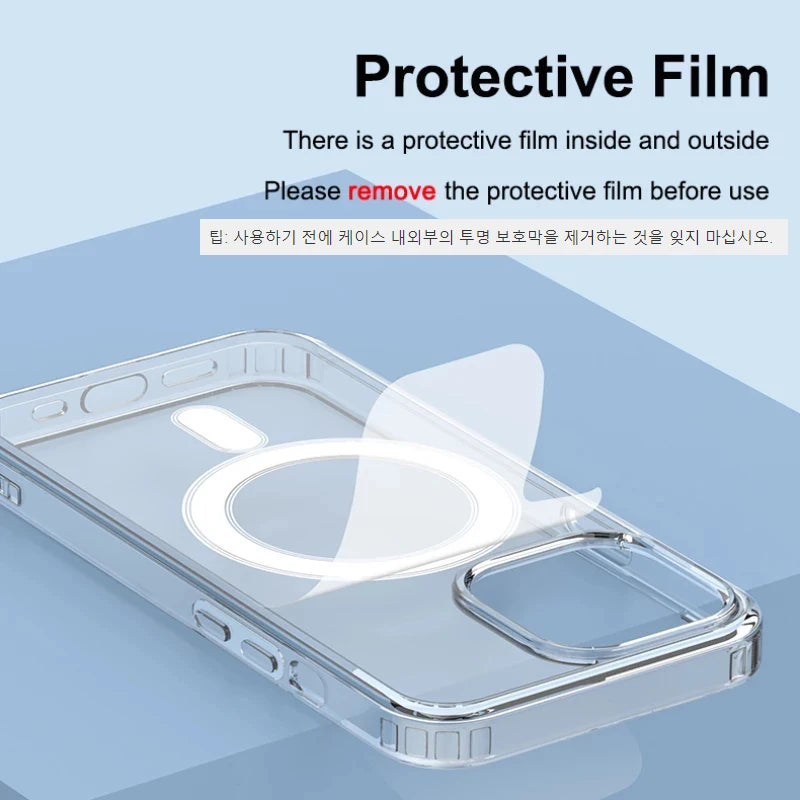 Coque transparente pour Iphone