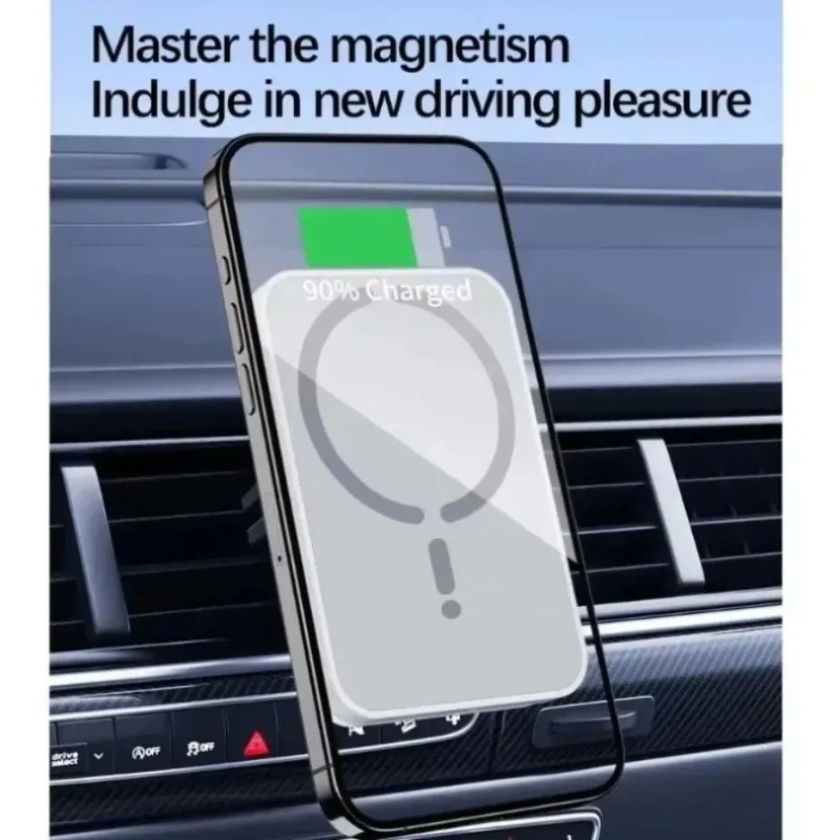 Chargeur rapide et support de téléphone magnétique sans fil